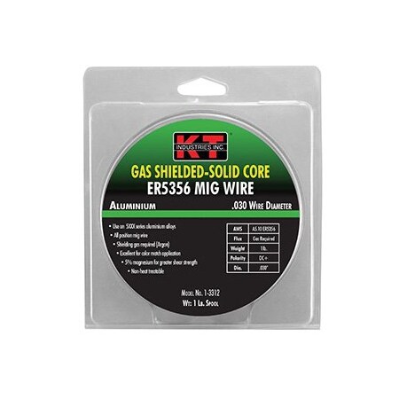 MIG Welding Wire, 0.03 In Dia